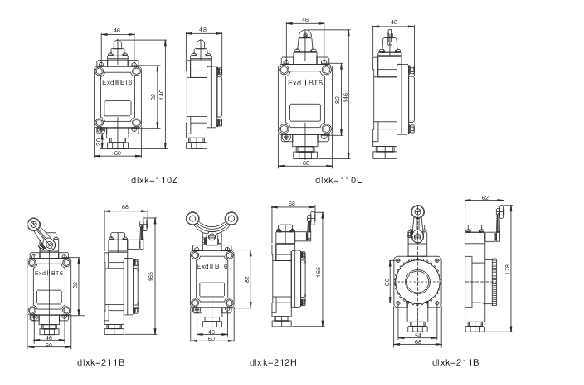 dlxk系列防爆行程開關(guān)