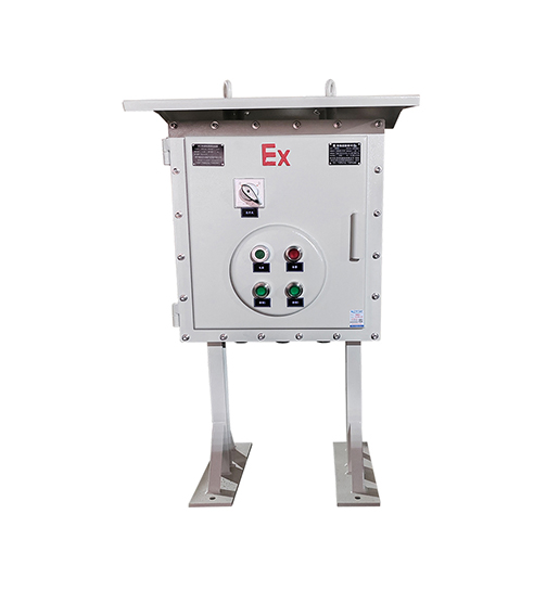 立式防爆控制箱帶防雨罩